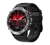 INF Montre intelligente / montre de sport avec appels Bluetooth Le noir