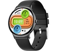 INF Montre intelligente multifonctionnelle pour le suivi de la santé Le noir