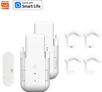 INF Moteur de rideau intelligent WiFi double ouverture pour maison intelligente