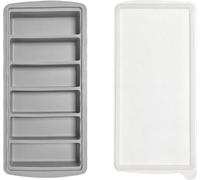 INF Moule à glaçons en silicone 6 compartiments - Grands glaçons pour boissons
