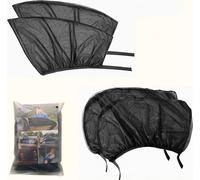 INF Moustiquaire pare-soleil pour fenêtre latérale de voiture - pack de 4