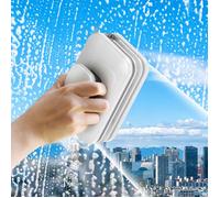 INF Nettoyeur de vitres magnétique pour vitrages simples 3-10mm - fixation sécurisée et distribution d'eau automatique