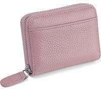 INF New RFID blocking leather card wallet with 20 card slots Pink