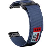 INF Nylon strap for Garmin Fenix 8 Blue 26 mm