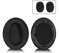INF Oreillettes de remplacement avec joint et boucles pour Sony WH-1000XM4 noir