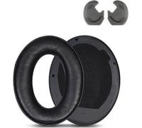 INF Oreillettes de remplacement avec rembourrage supplémentaire pour Sony WH-1000XM4 noir