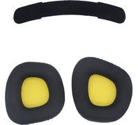 INF Oreillettes et serre-tête de remplacement pour Corsair Void PRO/VOID ELITE Black + Yellow