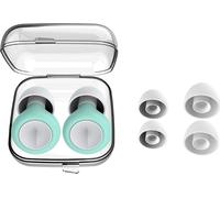 INF Oreillettes souples en silicone antibruit Blanc+Gras
