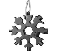 INF Outil multifonctions 18-en-1 en forme de flocon de neige Le noir