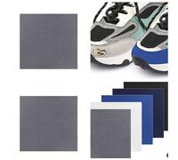 INF Pack de 2 patchs de réparation autocollants pour la réparation des chaussures Bleu marine