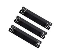 INF Pack de 3 plaques chauffantes de rechange pour barbecue à gaz - Noir