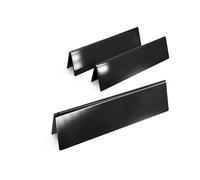 INF Pack de 3 plaques chauffantes pour barbecues à gaz Weber - Noir