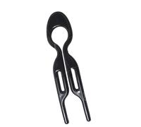 INF Pack de 5 peignes à cheveux en forme de U, pinces à cheveux pour femmes Le noir