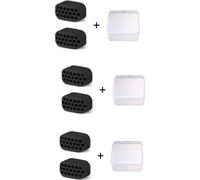 INF Pack de 6 exerciseurs pour la mâchoire Le noir