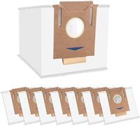 INF Pack de 8 sacs d'aspirateur pour Ecovacs DEEBOT OZMO T8/T8 AIVI/T8 MAX/N8 Pro/N8 Pro Plus, Yeedi Vac et Yeedi Vac MAX, maintient la poussière dans l'aspirateur