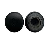 INF Paire de coussinets de rechange compatibles avec Jabra Engage 50 II/Engage 40 Wired - Cuir protéiné - Noir