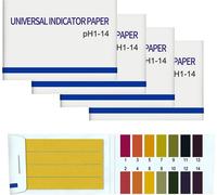 INF 320 bandelettes de Test pH, Papier de Tournesol, Plage de Mesure 1-14, 4X Pack de 80
