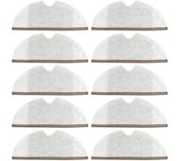 INF Paquet de 10 tampons de vadrouille pour Xiaomi Roborock S5/ S50/ S51/ S55/ S6/ S6 MAXV/ S5 Max, Remplacement d'accessoires de tampons en Tissu de vadrouille