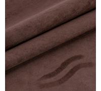 INF Patch en daim autocollant café S