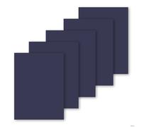 Patch Autocollant Pour Réparation Inf Patch En Tissu Autocollant 5 Feuilles Bleu Foncé