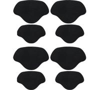 INF Patchs de réparation autocollants pour talons de chaussures, 4 paires Le noir