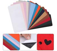 Patchs De Réparation Inf Auto-Adhésifs Imperméables En Nylon, 15 Pièces Multicolore