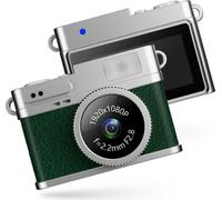 INF Petite caméra éclairée ABS 1080P HD video 0.96inch IPS display 3pcs Green