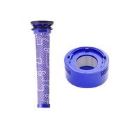 INF Accessoires de pièces de rechange pour aspirateur Dyson V8, pré-filtre et filtre arrière, jeu d'accessoires de filtre de pièces de rechange, 2 × filtres d'aspirateur