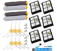 INF Pièces détachées Brosses Filtre HEPA iRobot Roomba série 800/900 25 pièces