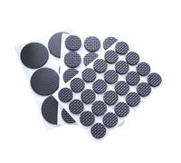 INF Pieds de chaise autocollants en EVA - coussinets ronds anti-rayures pour meubles