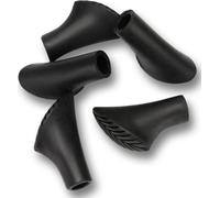INF Pieds pour bâtons de randonnée, pack de 6 Le noir