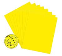 INF Piège collant pour insectes nuisibles Moucherolle, paquet de 20 Jaune