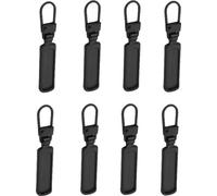 INF Pin for zipper runner 8-pack black