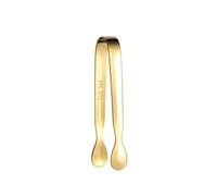INF Pince de service en inox pour glace et sucre Or