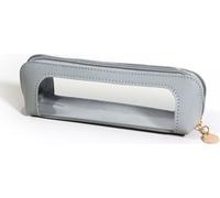 INF Pochette de rangement pour pinceaux de maquillage avec fenêtre transparente