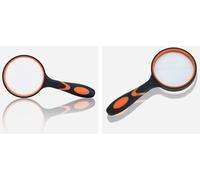 INF Poignée en forme de loupe 10X - parfaite pour lire 75 mm