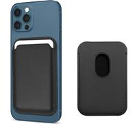 INF Porte-carte magnétique en cuir PU pour iPhone série 12/13 Noir