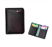 INF Porte-cartes et porte-documents mince et minimaliste café