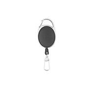 INF Porte-clés extensible, porte-clés avec fonction yo-yo, porte-clés avec cordon en nylon, peut être retiré jusqu'à 72 cm