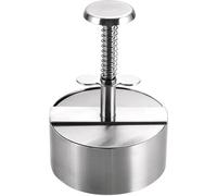 INF Presse à hamburgers en acier inoxydable 304 10 cm