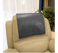 INF Protecteur d'appui-tête de canapé, housse d'appui-tête pour fauteuil inclinable Gris foncé
