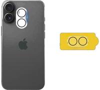INF Protection d'objectif en verre trempé pour iPhone 17 - Lot de 2
