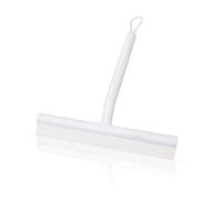 INF Raclette de douche, raclette de fenêtre avec support Blanc