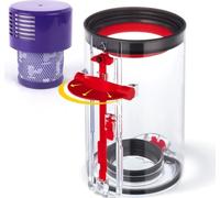 INF Récipient à poussière et filtre de remplacement pour les aspirateurs Dyson V10