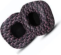 INF Replacement ear cups for Marshall Major Headphones Black + Pink