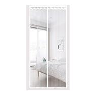 INF Rideau de porte moustiquaire magnétique avec 9 paires d'aimants, 80 cm x 200 cm