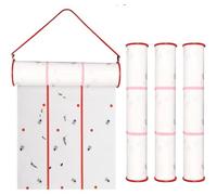 INF Rouleau de papier attrape-mouches 25 cm x 5 m - Papier attrape-mouches à forte adhérence sans pesticides à suspendre jusqu'à 4 m