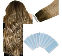 INF Ruban adhésif double face pour extensions des cheveux 10 feuilles 240 pcs