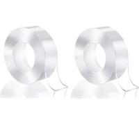 INF Ruban adhésif nano double face réutilisable 5 m (paquet de 2)
