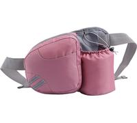 INF Running hydration belt with water bottle holder for men and women Pink (ceinture d'hydratation pour course à pied avec porte-bouteille pour hommes et femmes)